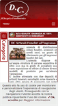Mobile Screenshot of dc-articolifunebri.com